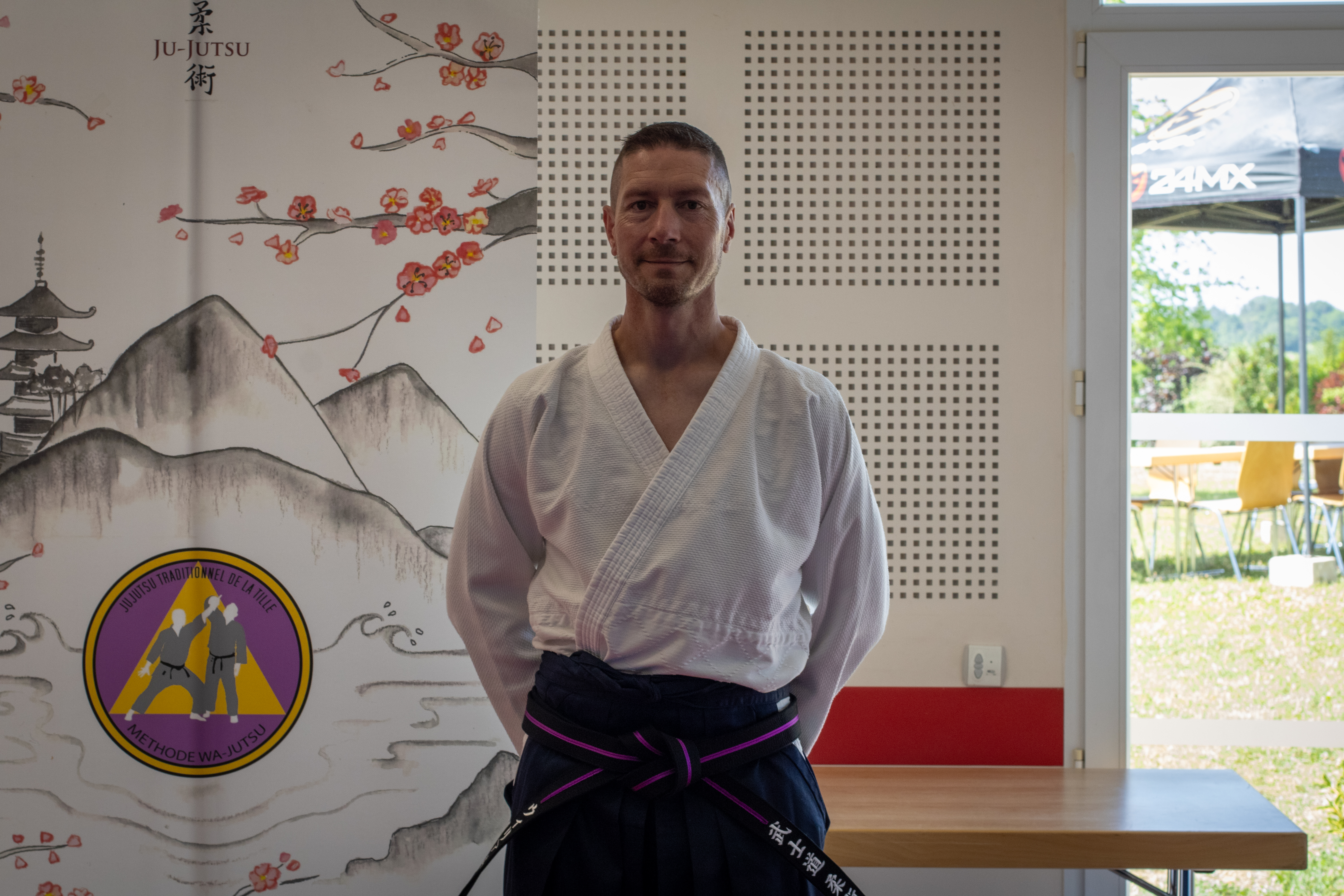 Photo de William le président du club